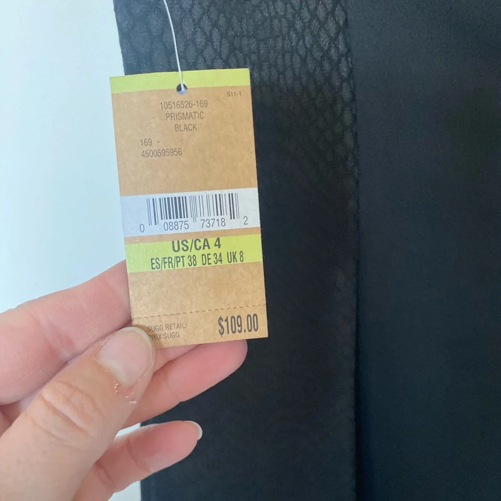 RACHEL Rachel Roy Black Asymmetrical Mini Dress - Size 4 NWT
